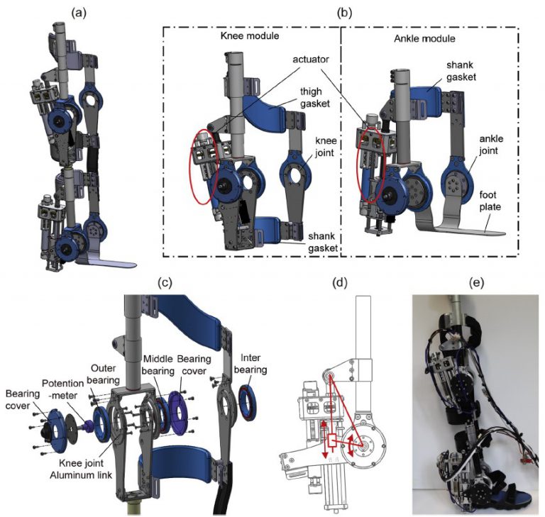 Read more about the article طراحی مکانیکی روبات زانو مچ پا 