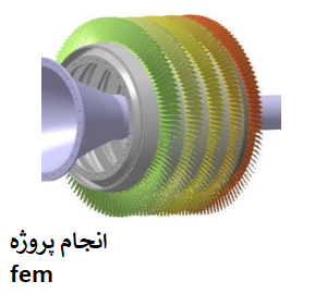 Read more about the article آنالیز Fem درام اسپول دوار FGM کمپرسور محوري موتور توربین